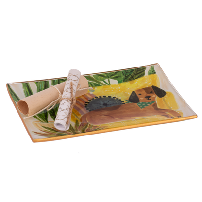 Dog Message Trinket Dish-Assorted, each sold separately