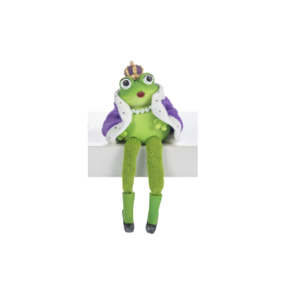 King and Queen Frog Shelfsitter, each sold separately