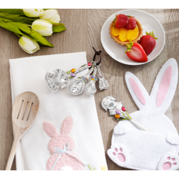 Spring Kitchen Friends-Measuring Spoons, Set of 4