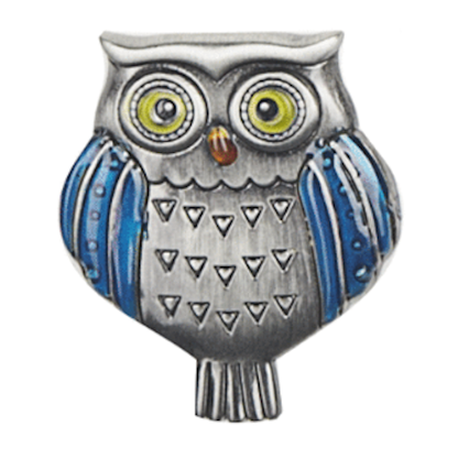 Lucky Little Owl Charm-Assorted, each sold seperately