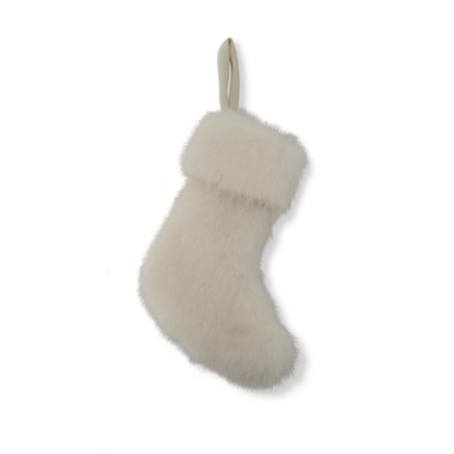 Faux Fur Mini Stockings-Assorted Colors, each sold separately