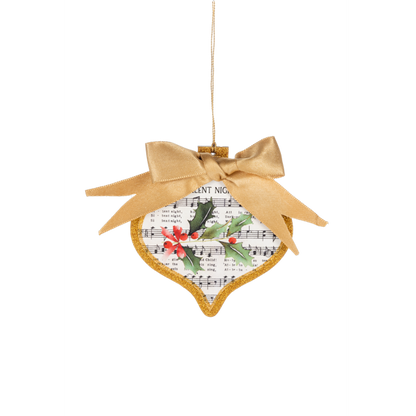 Music Sheet Ornaments-Assorted, each sold separately