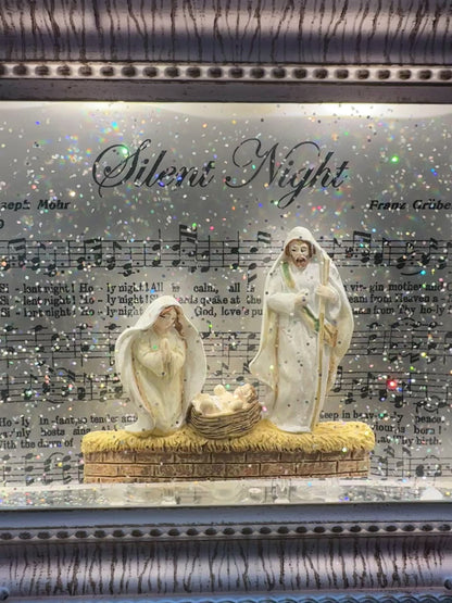 Holy Family Lighted Musical Picture Frame