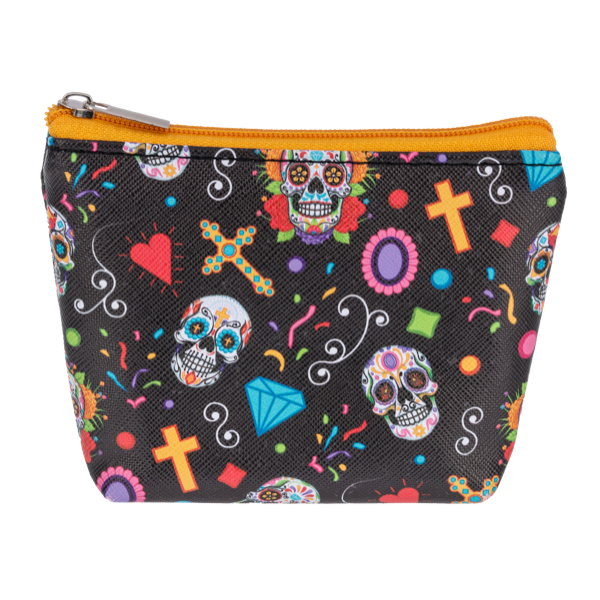 Sugar Skull Coin Bag-Assorted Styles, each sold separately
