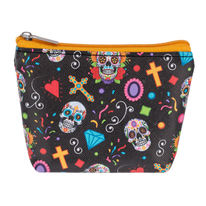 Sugar Skull Coin Bag-Assorted Styles, each sold separately
