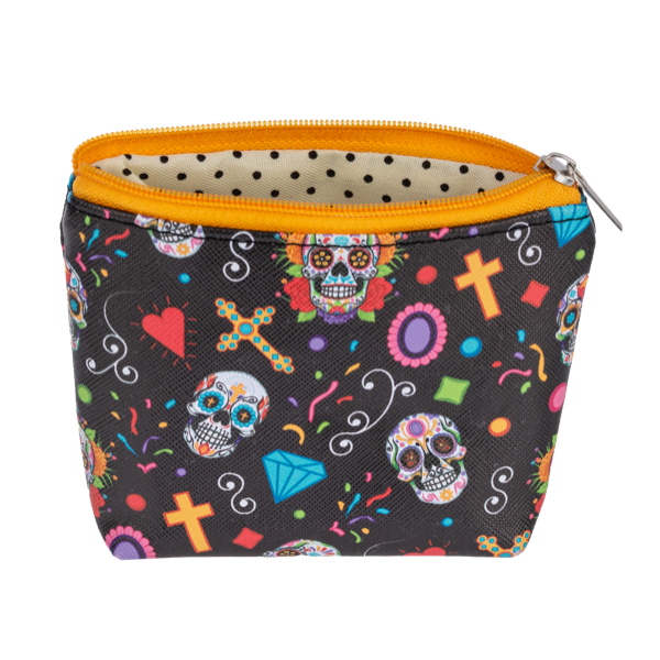 Sugar Skull Coin Bag-Assorted Styles, each sold separately