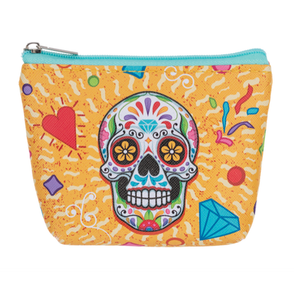 Sugar Skull Coin Bag-Assorted Styles, each sold separately