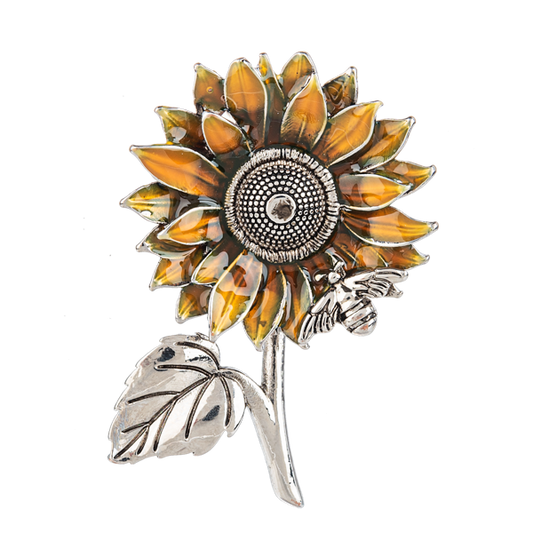 Sunflower Wishes Charm with Card