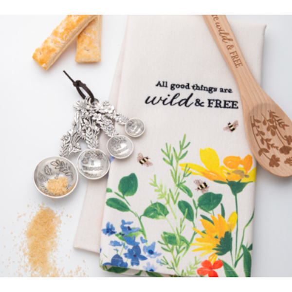 Wildflower Measuring Spoons-Set of 4
