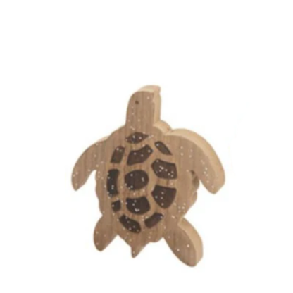 Wood Sea Turtle